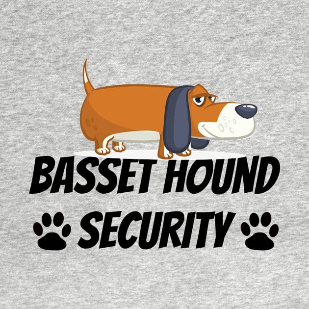 Basset Hound Security - Dog Quote by yassinebd